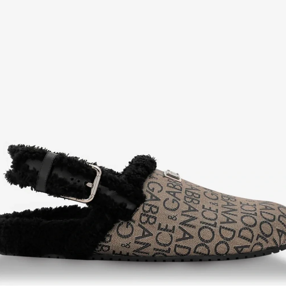 Dolce & Gabbana jacquard coated mules great condition - Picture 1 of 4